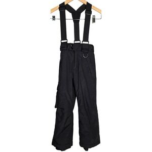 Big 5 Sport Essentials Youth Suspenders Snow Ski Pants Black Size‎ 4